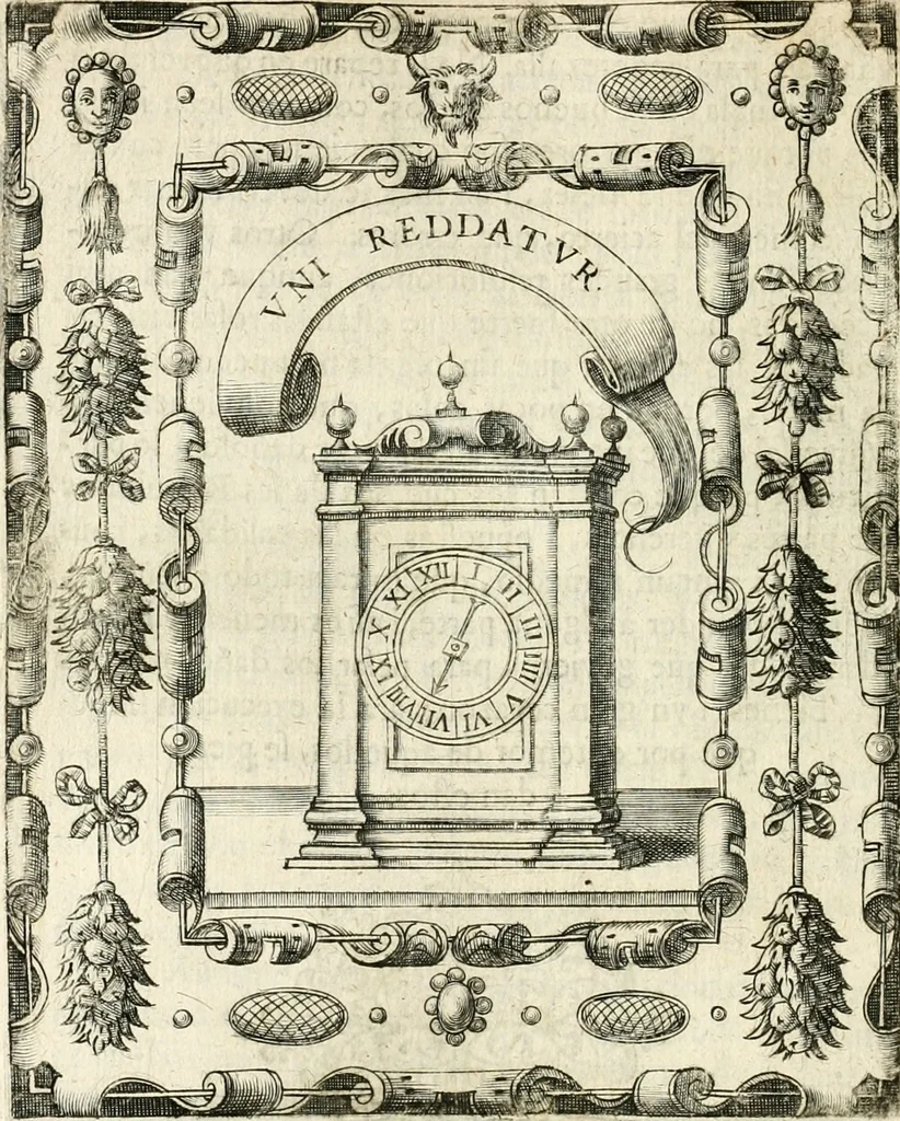 An illustration from Idea de vn principe politico christiano : representada en cien empresas, 1640, leaf 507