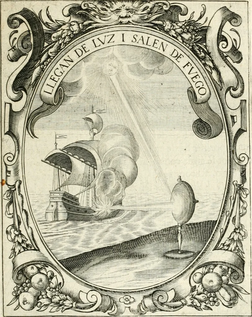 An illustration from Idea de vn principe politico christiano : representada en cien empresas, 1640, leaf 578