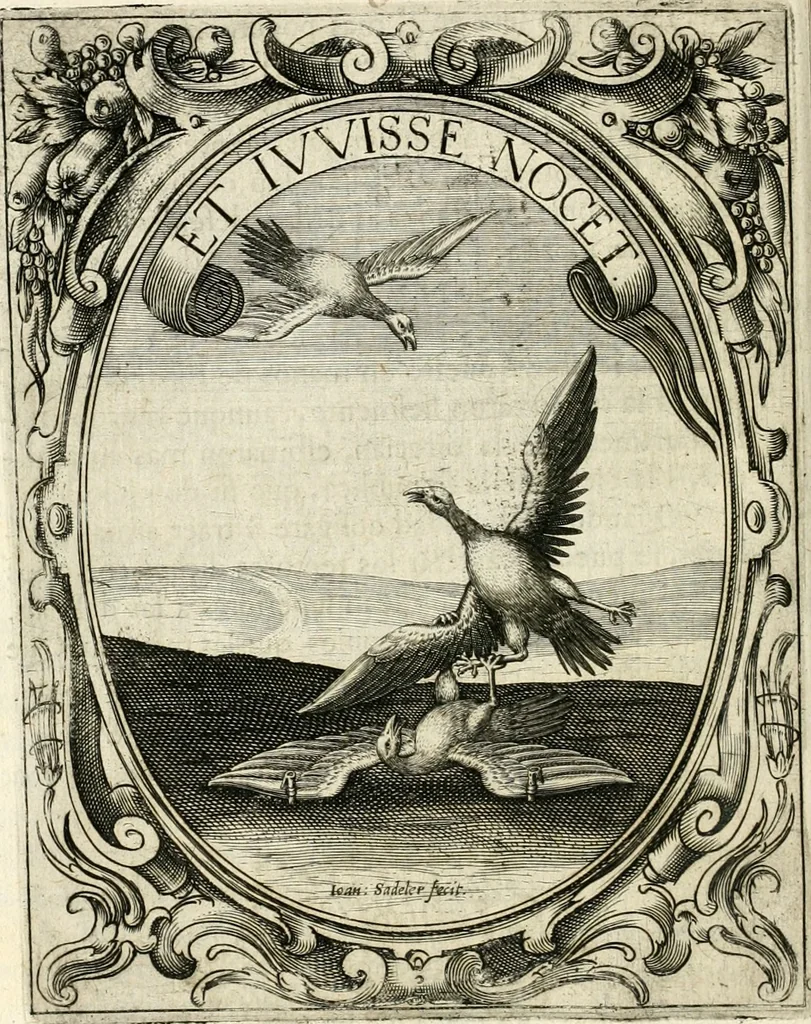 An illustration from Idea de vn principe politico christiano : representada en cien empresas, 1640, leaf 651