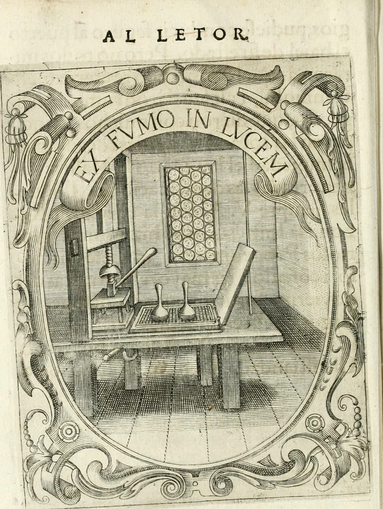 An illustration from Idea de vn principe politico christiano : representada en cien empresas, 1640, leaf 9