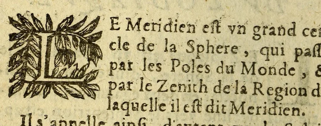 An illustration from Principes de cosmographie:, 1643, leaf 32