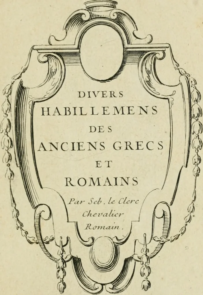 An illustration from Principes de dessein, 1700, leaf 110