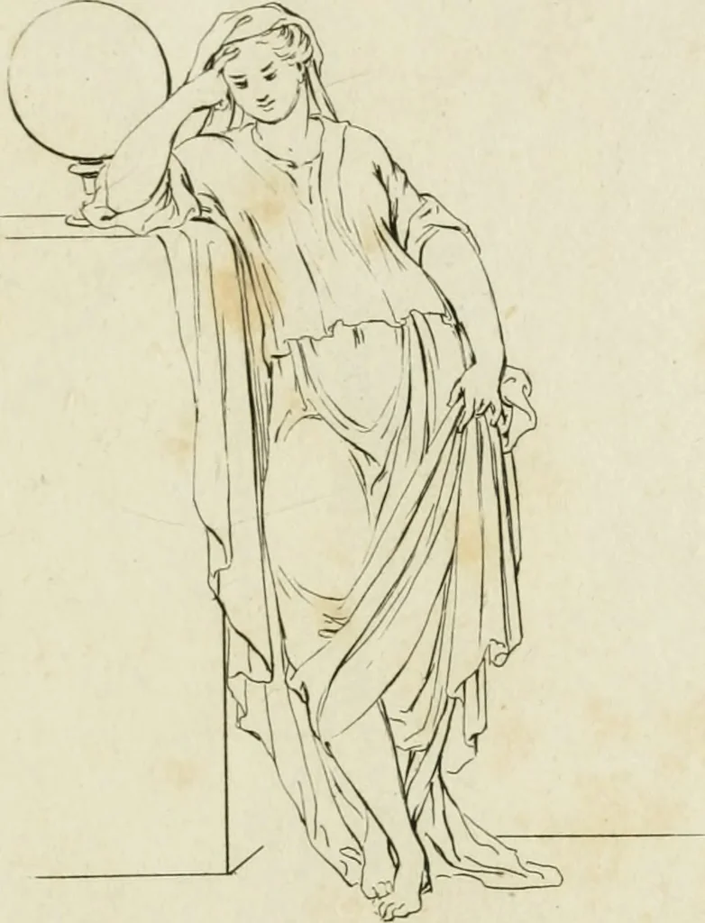 An illustration from Principes de dessein, 1700, leaf 122