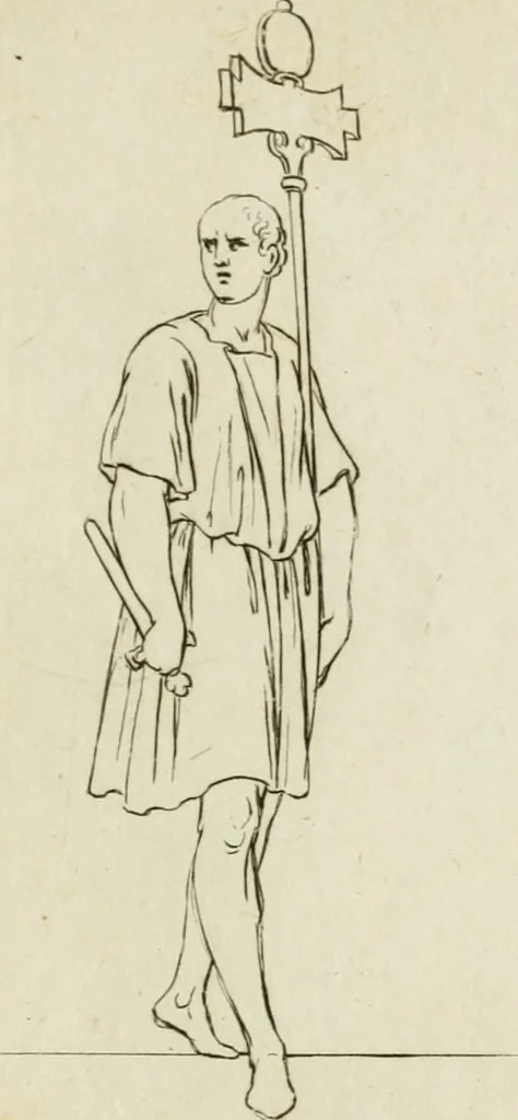 An illustration from Principes de dessein, 1700, leaf 136