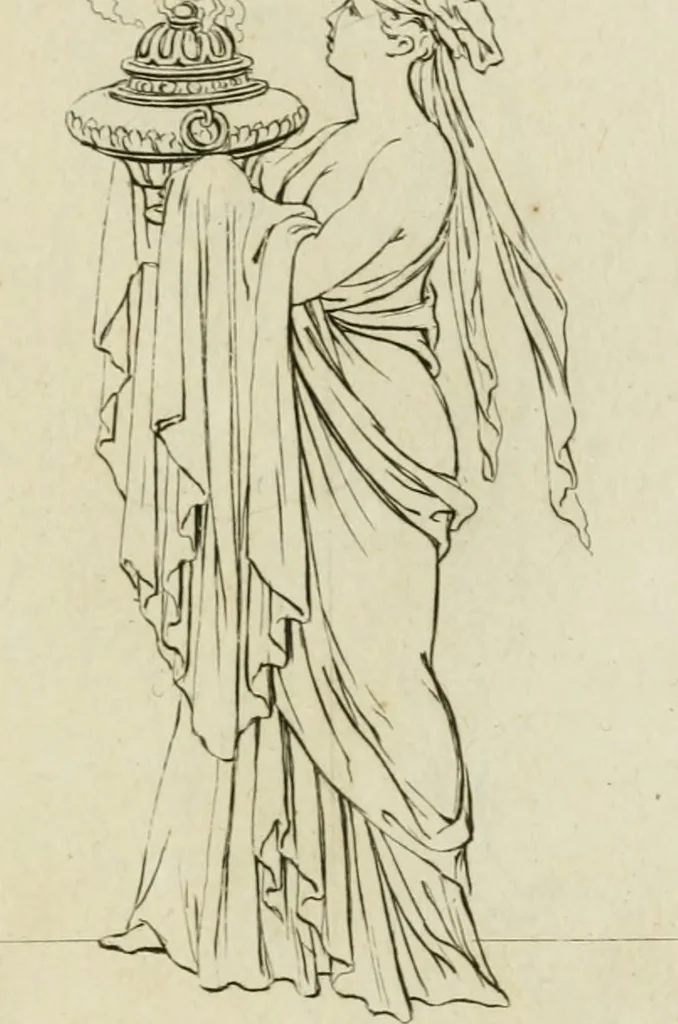 An illustration from Principes de dessein, 1700, leaf 138