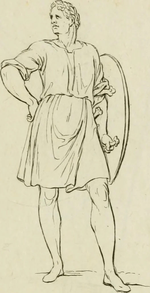 An illustration from Principes de dessein, 1700, leaf 140