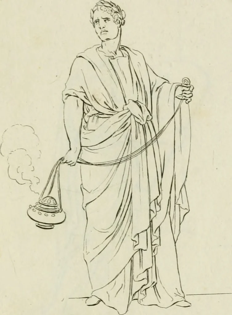 An illustration from Principes de dessein, 1700, leaf 154