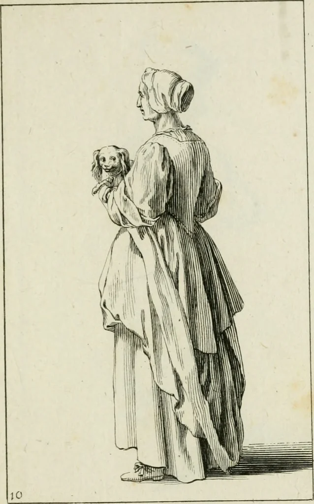 An illustration from Principes de dessein, 1700, leaf 184