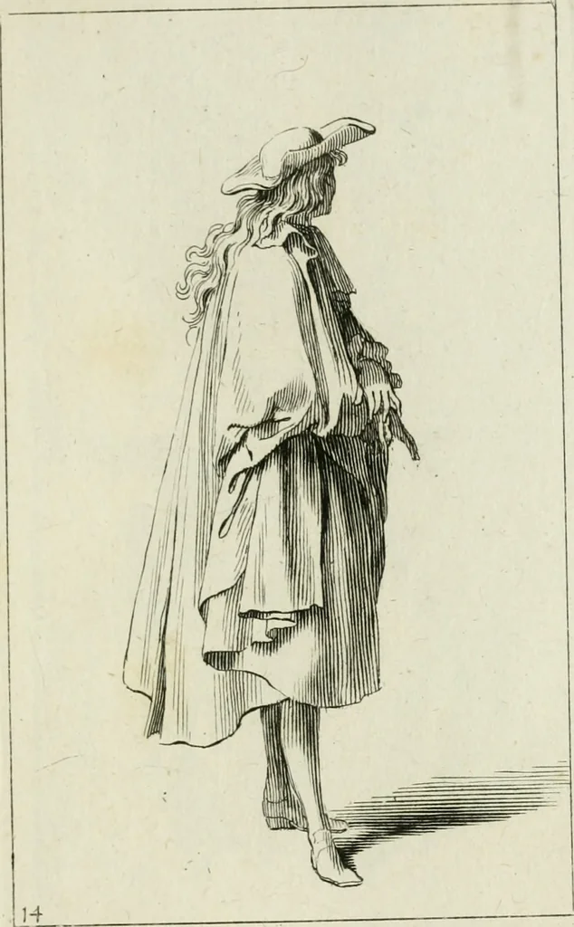 An illustration from Principes de dessein, 1700, leaf 192