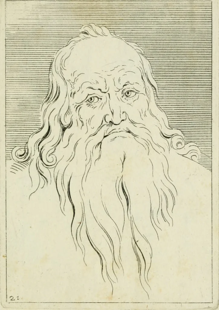 An illustration from Principes de dessein, 1700, leaf 46