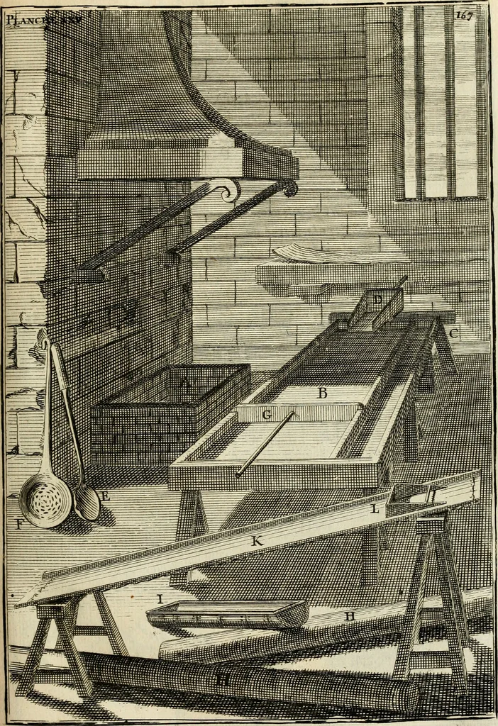 An illustration from Des principes de l'architecture, de la sculpture, de la peinture et des autres arts qui en dependent : avec un dictionnaire des terms propres à chacun de ces arts, 1690, leaf 196