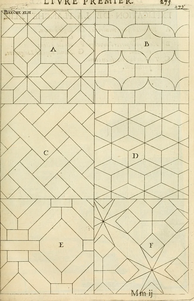 An illustration from Des principes de l'architecture, de la sculpture, de la peinture et des autres arts qui en dependent : avec un dictionnaire des terms propres à chacun de ces arts, 1690, leaf 304
