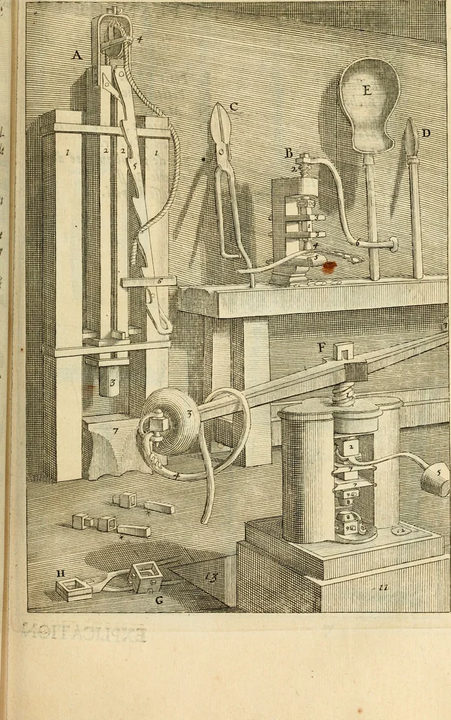 An illustration from Des principes de l'architecture, de la sculpture, de la peinture et des autres arts qui en dependent : avec un dictionnaire des terms propres à chacun de ces arts, 1690, leaf 388