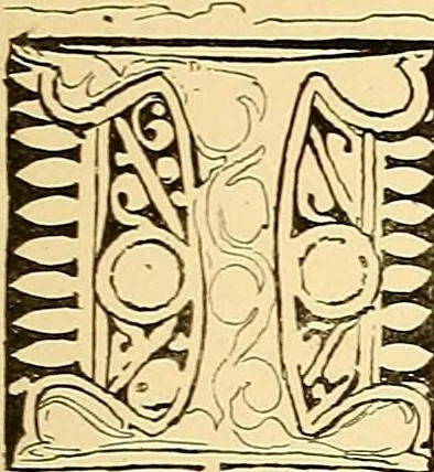 An illustration from Principia typographica. The block-books, or xylographic delineations of scripture history; issued in Holland, Flanders and Germany, during the fifteenth century, exemplified and considered in connexion with the origin of printing. To which is added an attempt to elucidate the character of the paper-marks of the period, 1858, leaf 298