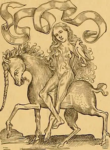 An illustration from Principia typographica. The block-books, or xylographic delineations of scripture history; issued in Holland, Flanders and Germany, during the fifteenth century, exemplified and considered in connexion with the origin of printing. To which is added an attempt to elucidate the character of the paper-marks of the period, 1858, leaf 103
