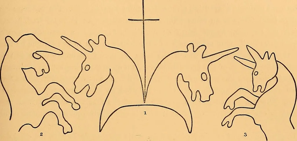 An illustration from Principia typographica. The block-books, or xylographic delineations of scripture history; issued in Holland, Flanders and Germany, during the fifteenth century, exemplified and considered in connexion with the origin of printing. To which is added an attempt to elucidate the character of the paper-marks of the period, 1858, leaf 108