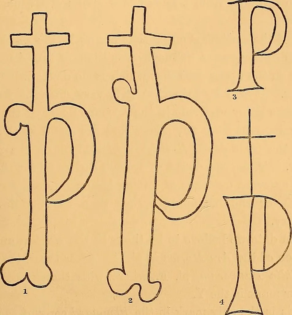 An illustration from Principia typographica. The block-books, or xylographic delineations of scripture history; issued in Holland, Flanders and Germany, during the fifteenth century, exemplified and considered in connexion with the origin of printing. To which is added an attempt to elucidate the character of the paper-marks of the period, 1858, leaf 114