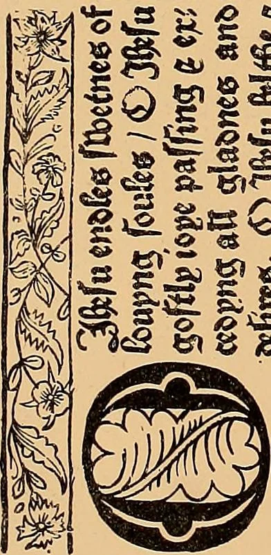 An illustration from Principia typographica. The block-books, or xylographic delineations of scripture history; issued in Holland, Flanders and Germany, during the fifteenth century, exemplified and considered in connexion with the origin of printing. To which is added an attempt to elucidate the character of the paper-marks of the period, 1858, leaf 148