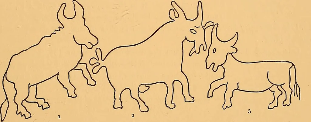 An illustration from Principia typographica. The block-books, or xylographic delineations of scripture history; issued in Holland, Flanders and Germany, during the fifteenth century, exemplified and considered in connexion with the origin of printing. To which is added an attempt to elucidate the character of the paper-marks of the period, 1858, leaf 174