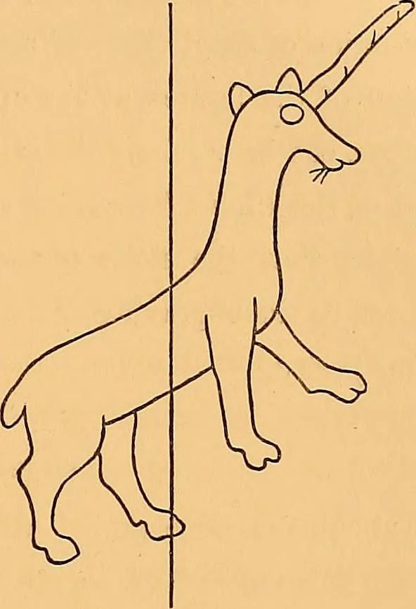 An illustration from Principia typographica. The block-books, or xylographic delineations of scripture history; issued in Holland, Flanders and Germany, during the fifteenth century, exemplified and considered in connexion with the origin of printing. To which is added an attempt to elucidate the character of the paper-marks of the period, 1858, leaf 226