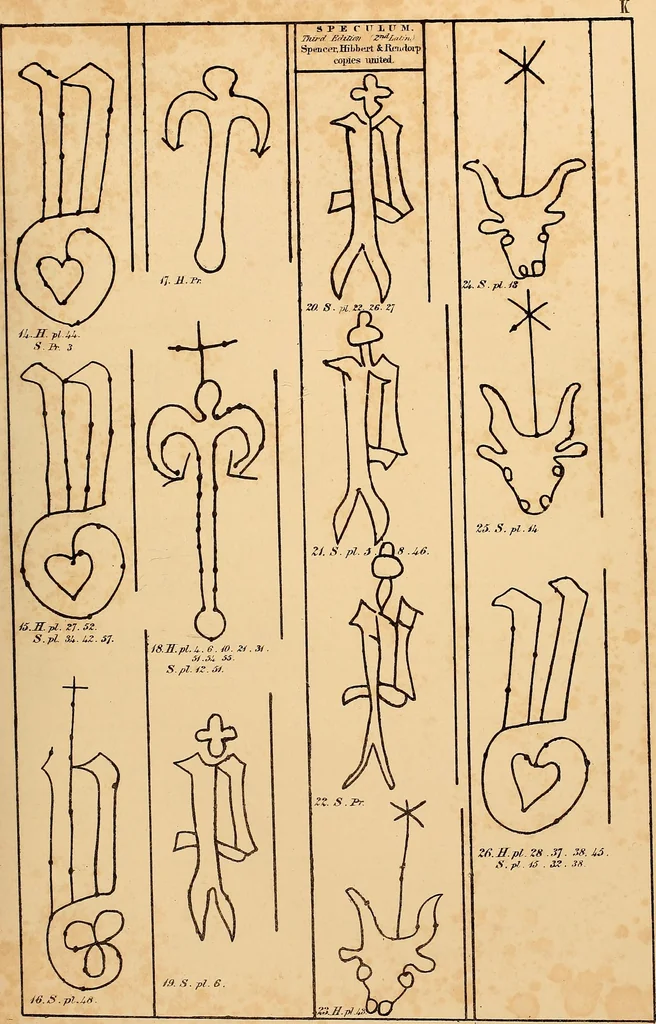 An illustration from Principia typographica. The block-books, or xylographic delineations of scripture history; issued in Holland, Flanders and Germany, during the fifteenth century, exemplified and considered in connexion with the origin of printing. To which is added an attempt to elucidate the character of the paper-marks of the period, 1858, leaf 52