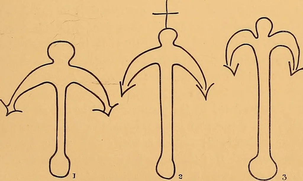 An illustration from Principia typographica. The block-books, or xylographic delineations of scripture history; issued in Holland, Flanders and Germany, during the fifteenth century, exemplified and considered in connexion with the origin of printing. To which is added an attempt to elucidate the character of the paper-marks of the period, 1858, leaf 70