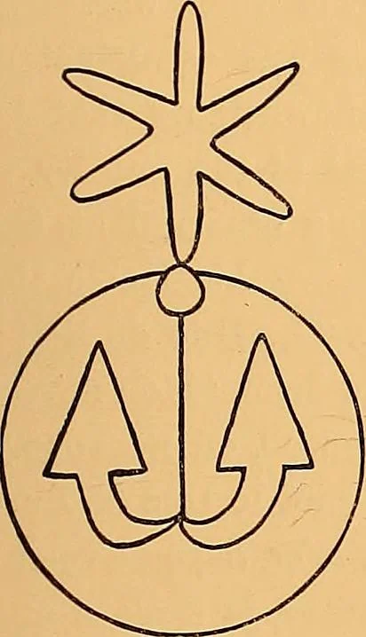 An illustration from Principia typographica. The block-books, or xylographic delineations of scripture history; issued in Holland, Flanders and Germany, during the fifteenth century, exemplified and considered in connexion with the origin of printing. To which is added an attempt to elucidate the character of the paper-marks of the period, 1858, leaf 72