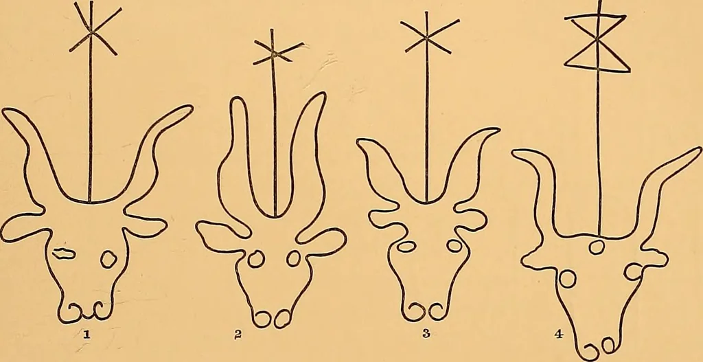 An illustration from Principia typographica. The block-books, or xylographic delineations of scripture history; issued in Holland, Flanders and Germany, during the fifteenth century, exemplified and considered in connexion with the origin of printing. To which is added an attempt to elucidate the character of the paper-marks of the period, 1858, leaf 88