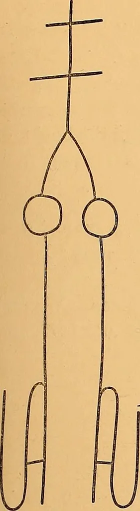 An illustration from Principia typographica. The block-books, or xylographic delineations of scripture history; issued in Holland, Flanders and Germany, during the fifteenth century, exemplified and considered in connexion with the origin of printing. To which is added an attempt to elucidate the character of the paper-marks of the period, 1858, leaf 92