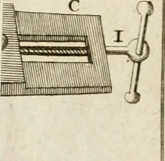An illustration from The principles of mechanics : explaining and demonstrating the general laws of motion, the laws of gravity, motion of descending bodies, projectiles, mechanic powers, pendulums, centers of gravity, &c. strength and stress of timber, hydrostatics, and construction of machines : a work very necessary to be known, by all gentlemen, and others, that desire to have an insight into the works of nature and art : and extremely useful to all sorts of artificers, particularly to architects, engineers, shipwrights, millwrights, watchmakers, &c. or any that work in a mechanical way : illustrated with forty-three copper-plates, 1773, leaf 382