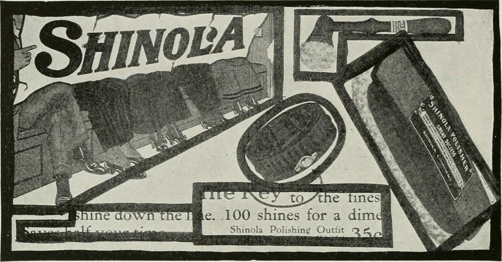 An illustration from The principles of advertising arrangement, 1912, leaf 31