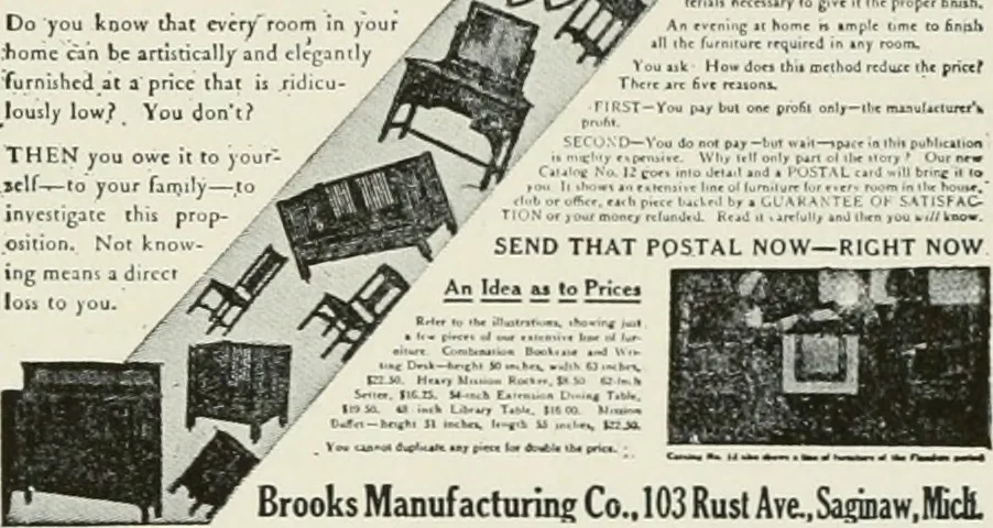 An illustration from The principles of advertising arrangement, 1912, leaf 50