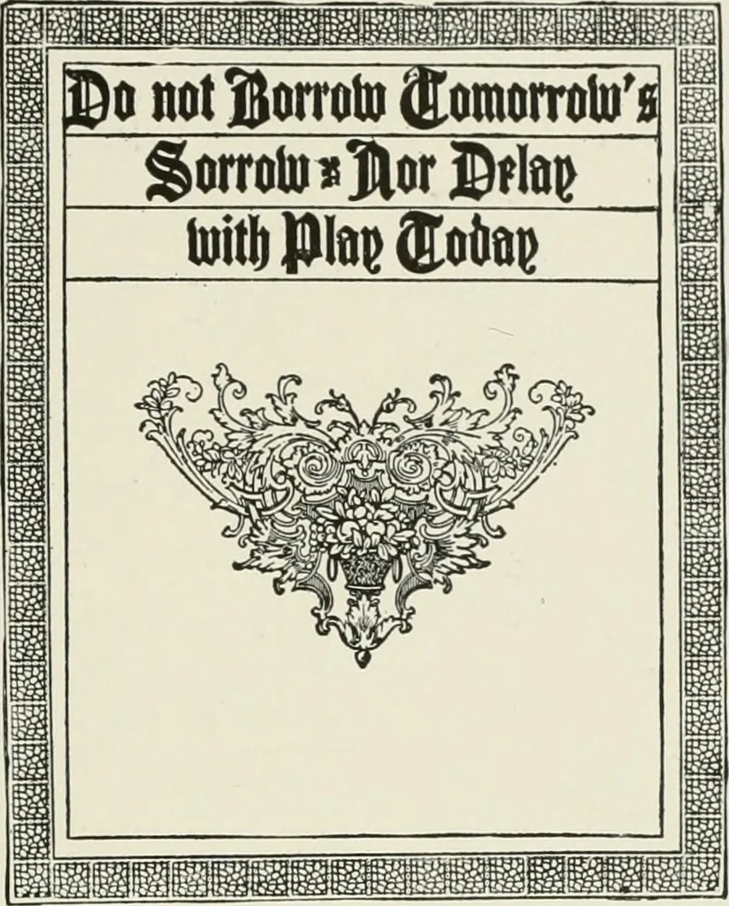 An illustration from The principles of advertising arrangement, 1912, leaf 64