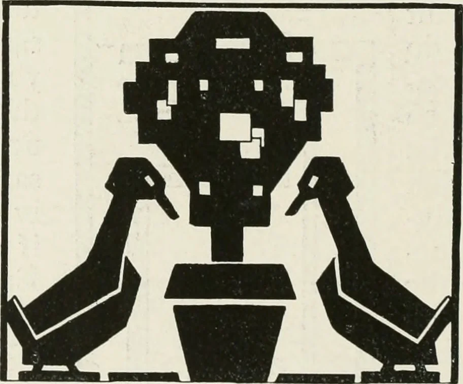 An illustration from The principles of advertising arrangement, 1912, leaf 83