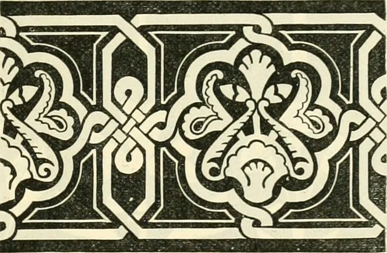 An illustration from Principles of decorative design, 1873, leaf 100