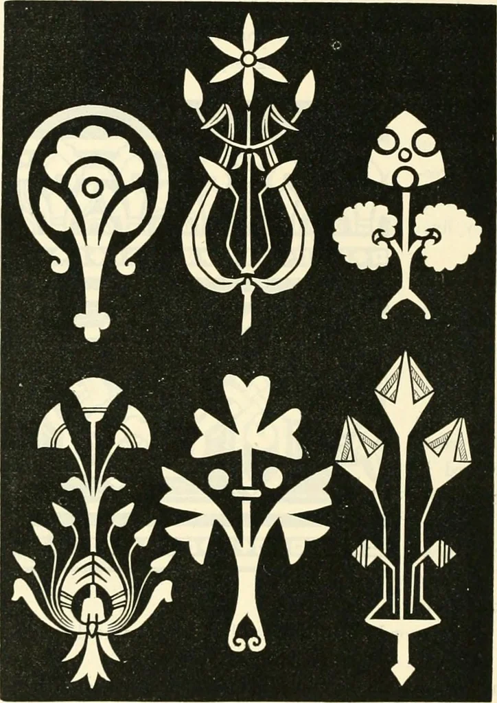 An illustration from Principles of decorative design, 1873, leaf 101