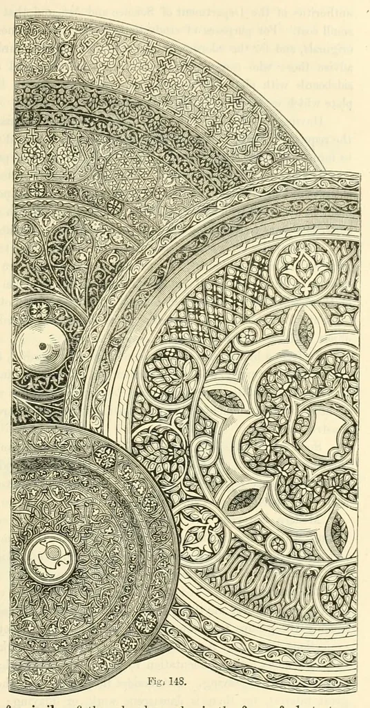An illustration from Principles of decorative design, 1873, leaf 153