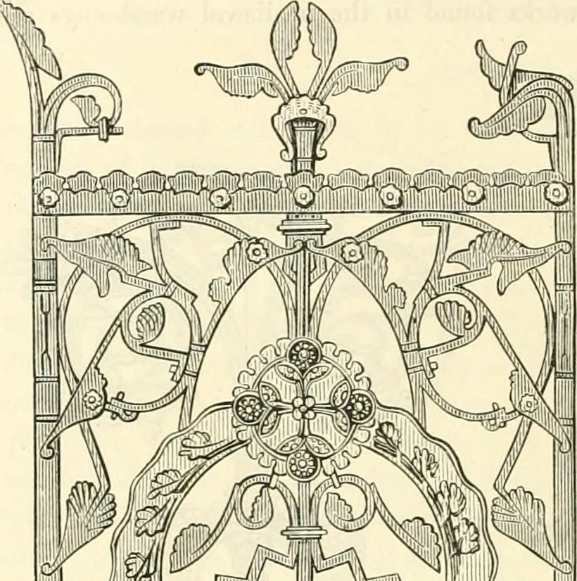 An illustration from Principles of decorative design, 1873, leaf 161
