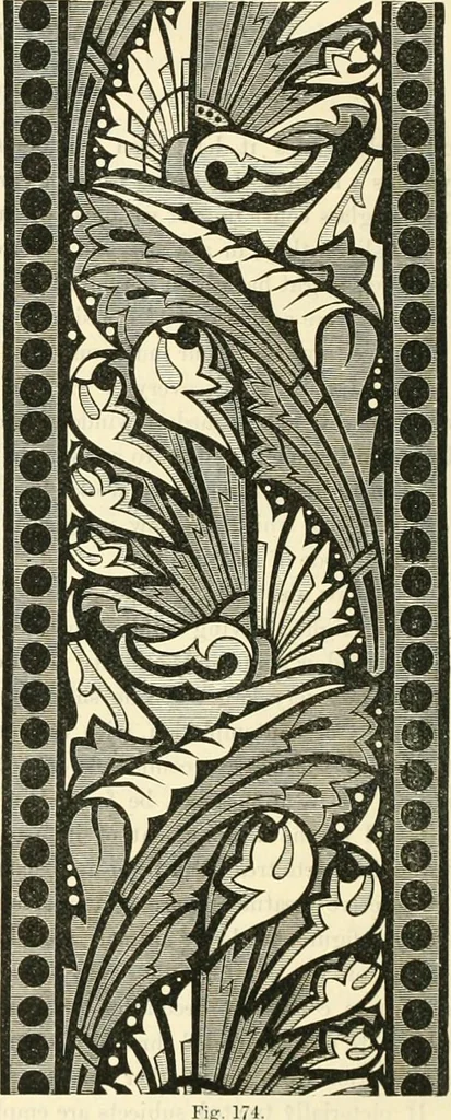 An illustration from Principles of decorative design, 1873, leaf 169