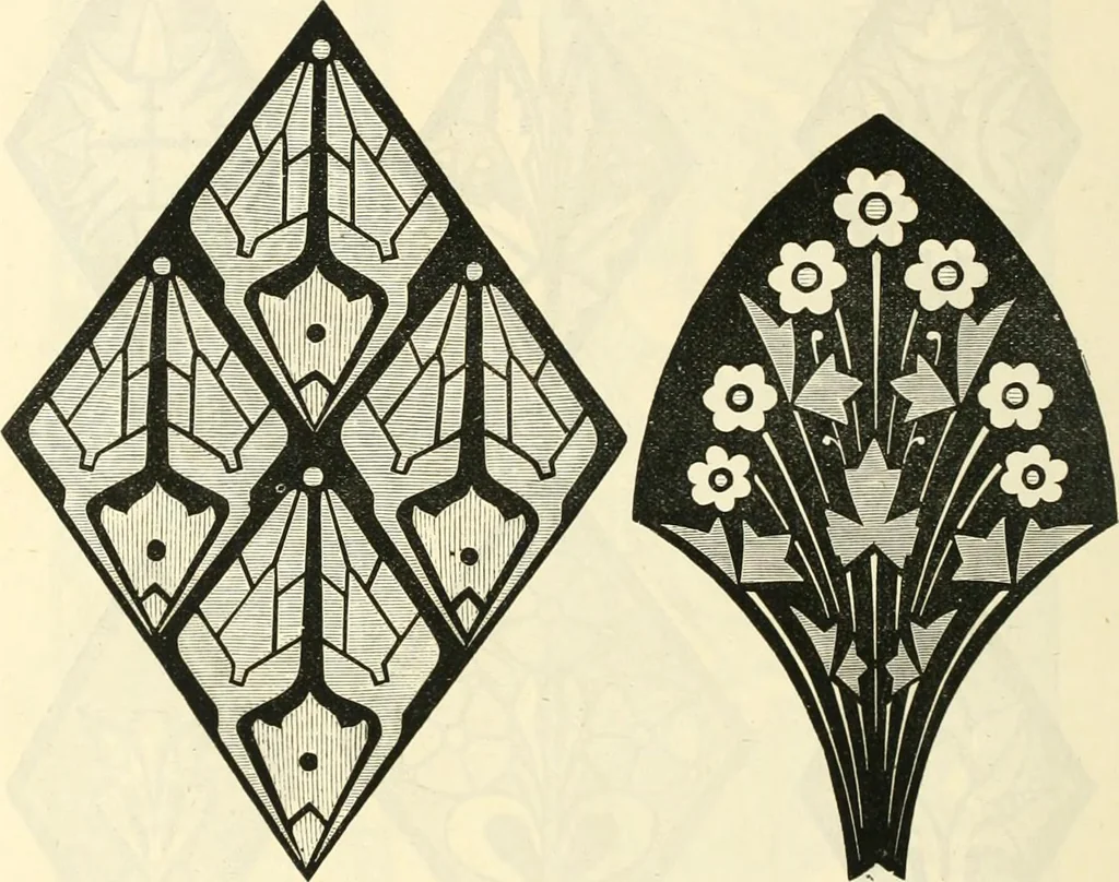 An illustration from Principles of decorative design, 1873, leaf 171