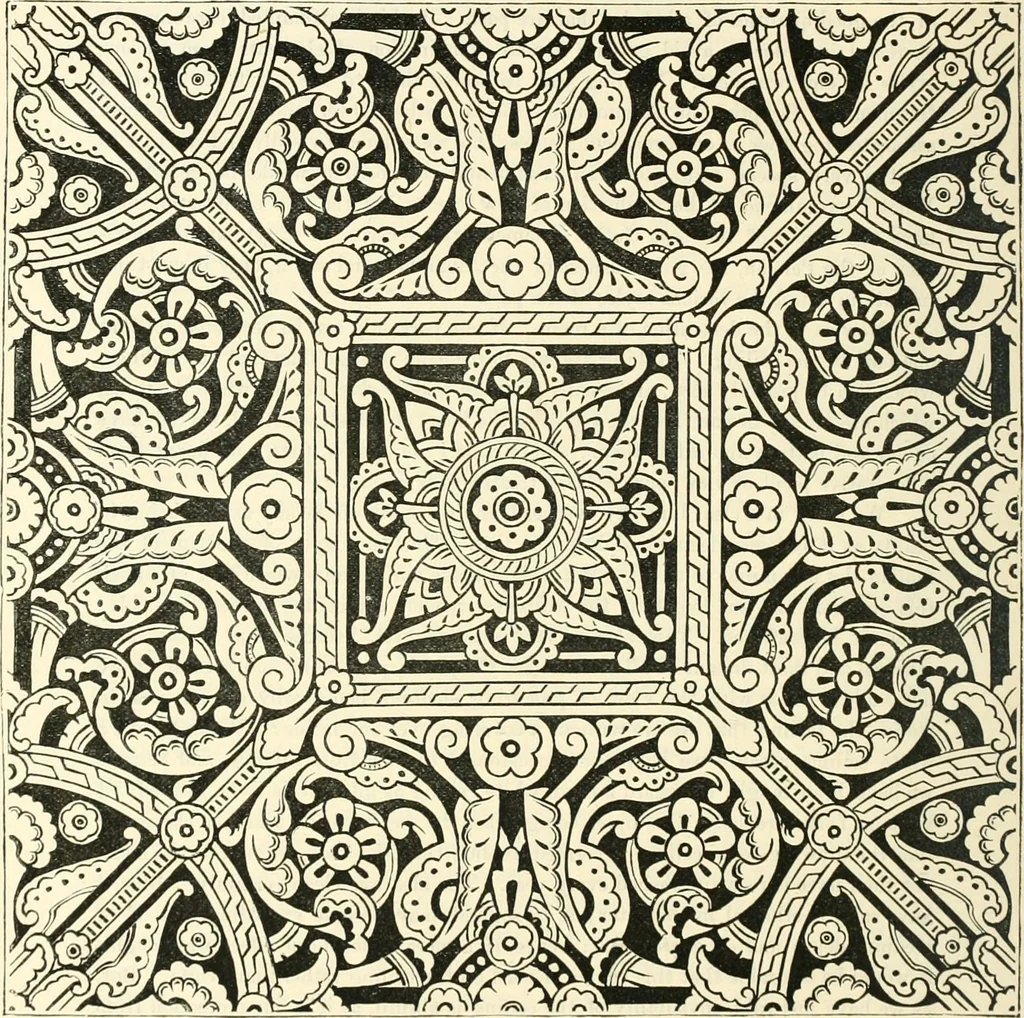 An illustration from Principles of decorative design, 1873, leaf 89
