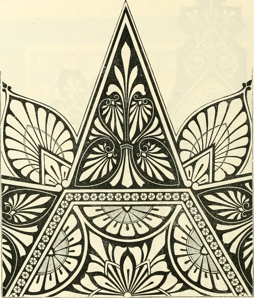 An illustration from Principles of decorative design, 1873, leaf 93