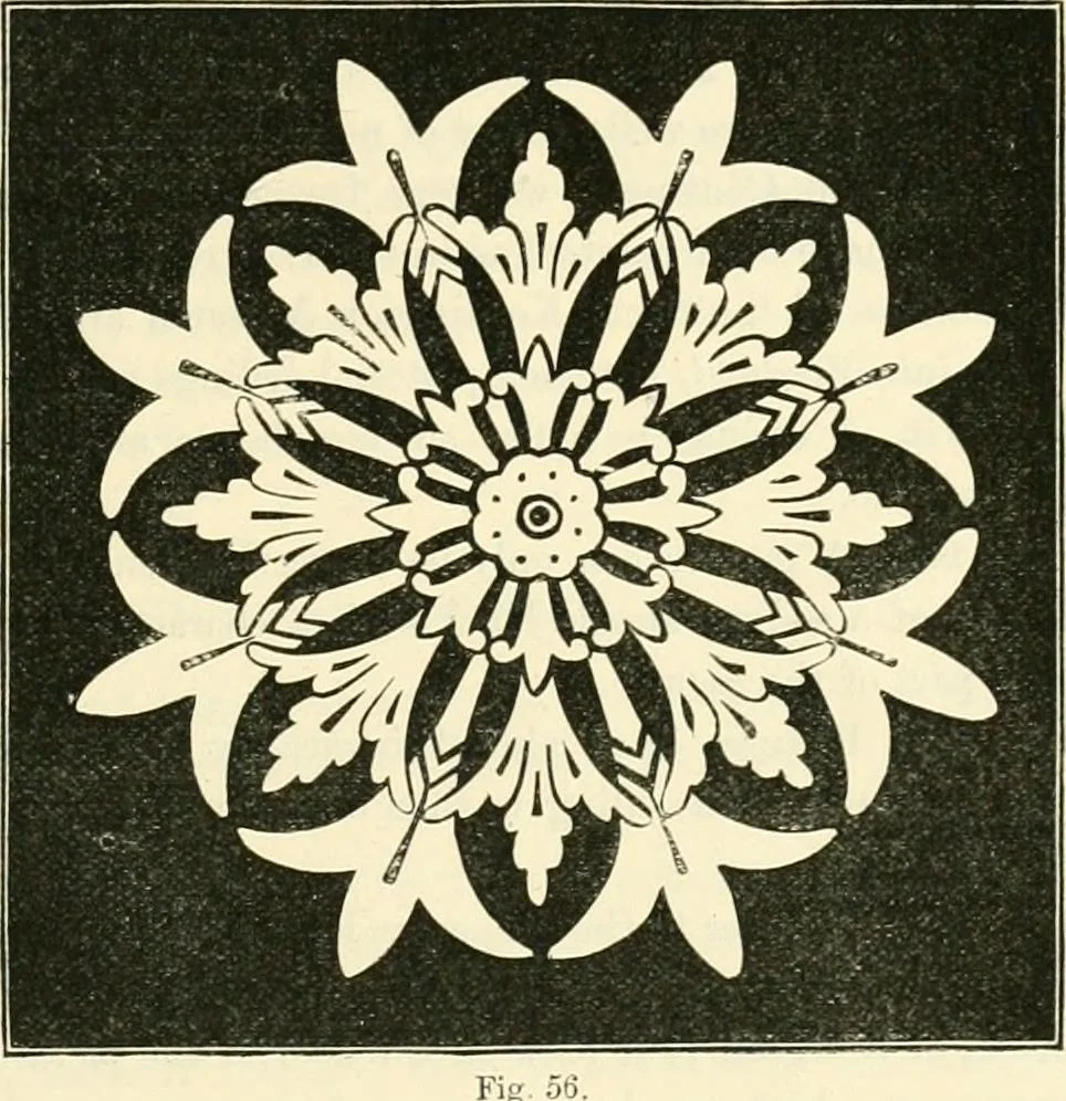 An illustration from Principles of decorative design, 1873, leaf 94