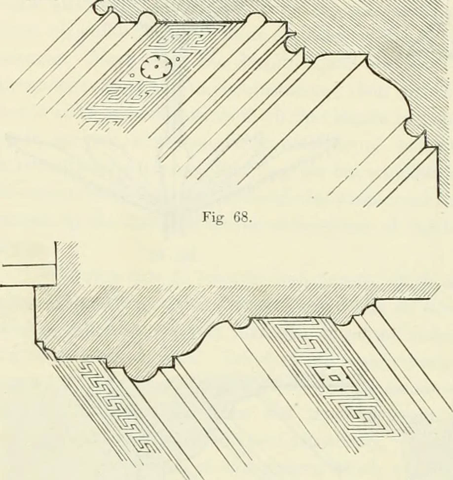 An illustration from Principles of decorative design, 1870, leaf 105