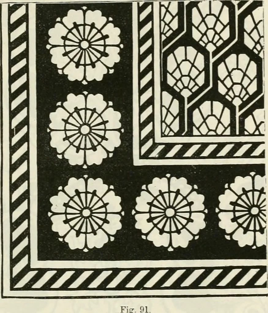 An illustration from Principles of decorative design, 1870, leaf 124