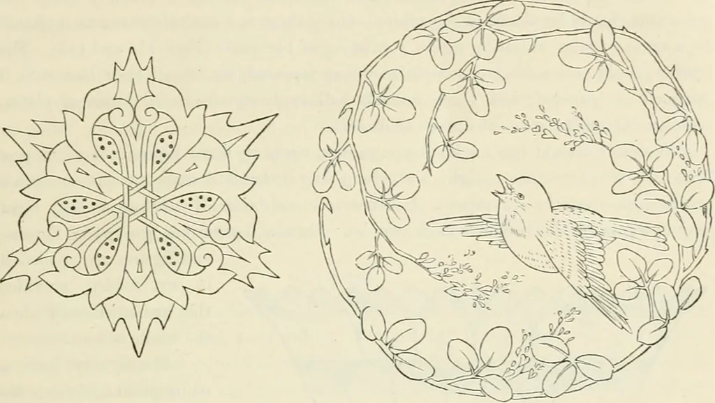 An illustration from Principles of decorative design, 1870, leaf 138