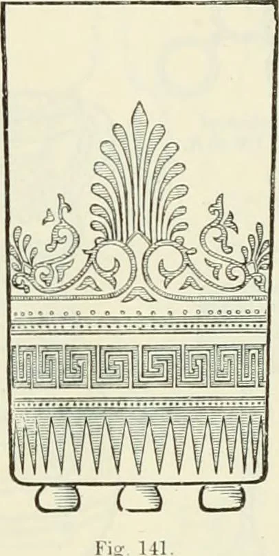 An illustration from Principles of decorative design, 1870, leaf 145