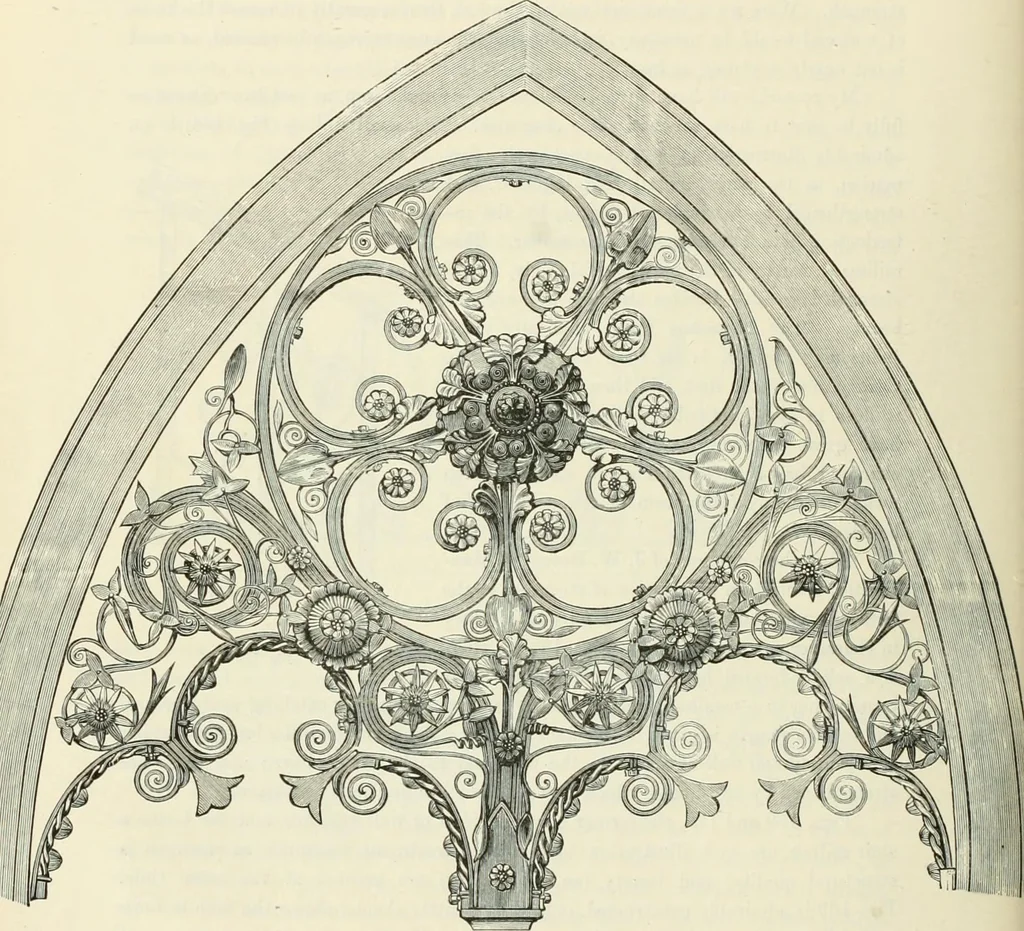 An illustration from Principles of decorative design, 1870, leaf 163