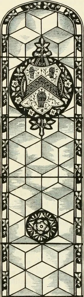 An illustration from Principles of decorative design, 1870, leaf 167