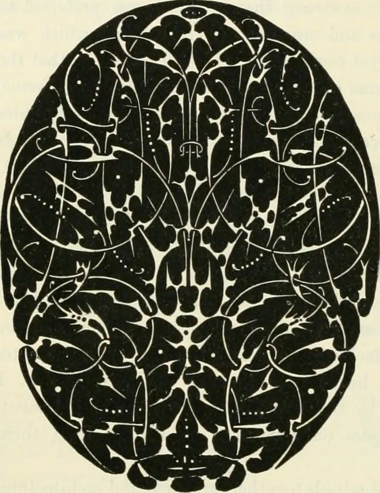 An illustration from Principles of decorative design, 1870, leaf 25